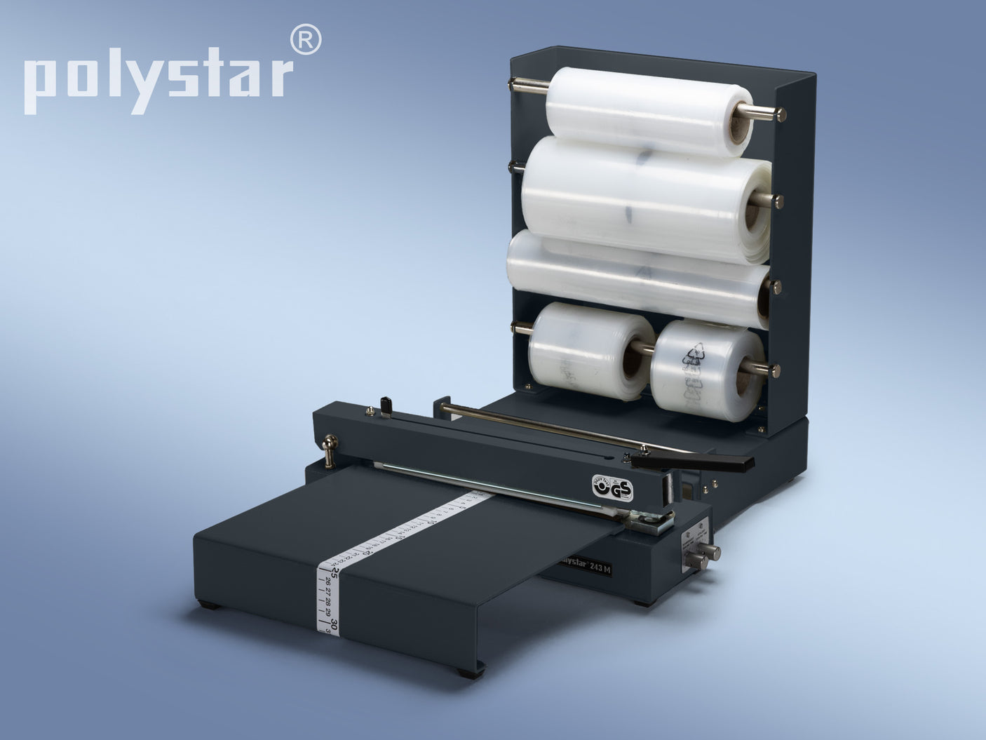 Film sealing machines with holding magnet 240 M series