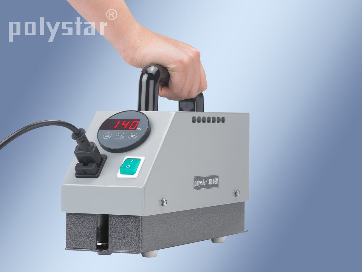 Handgeführte Durchlauf-Schweißmaschine für Polyethylenfolien