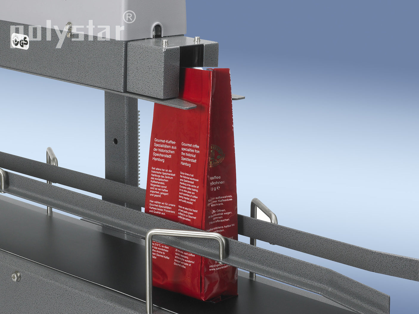 Durchlauf-Schweißmaschine für Verbundfolien 400 DSM