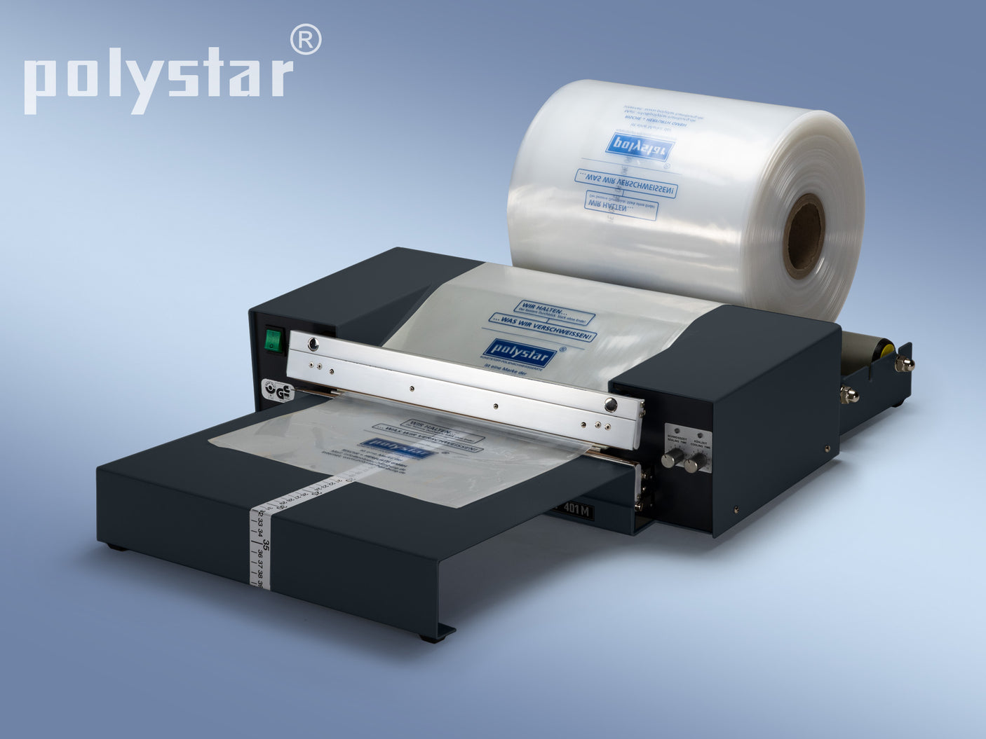 Folienschweißgeräte vertikale Schweißschienen 400 M & 410 M Serie