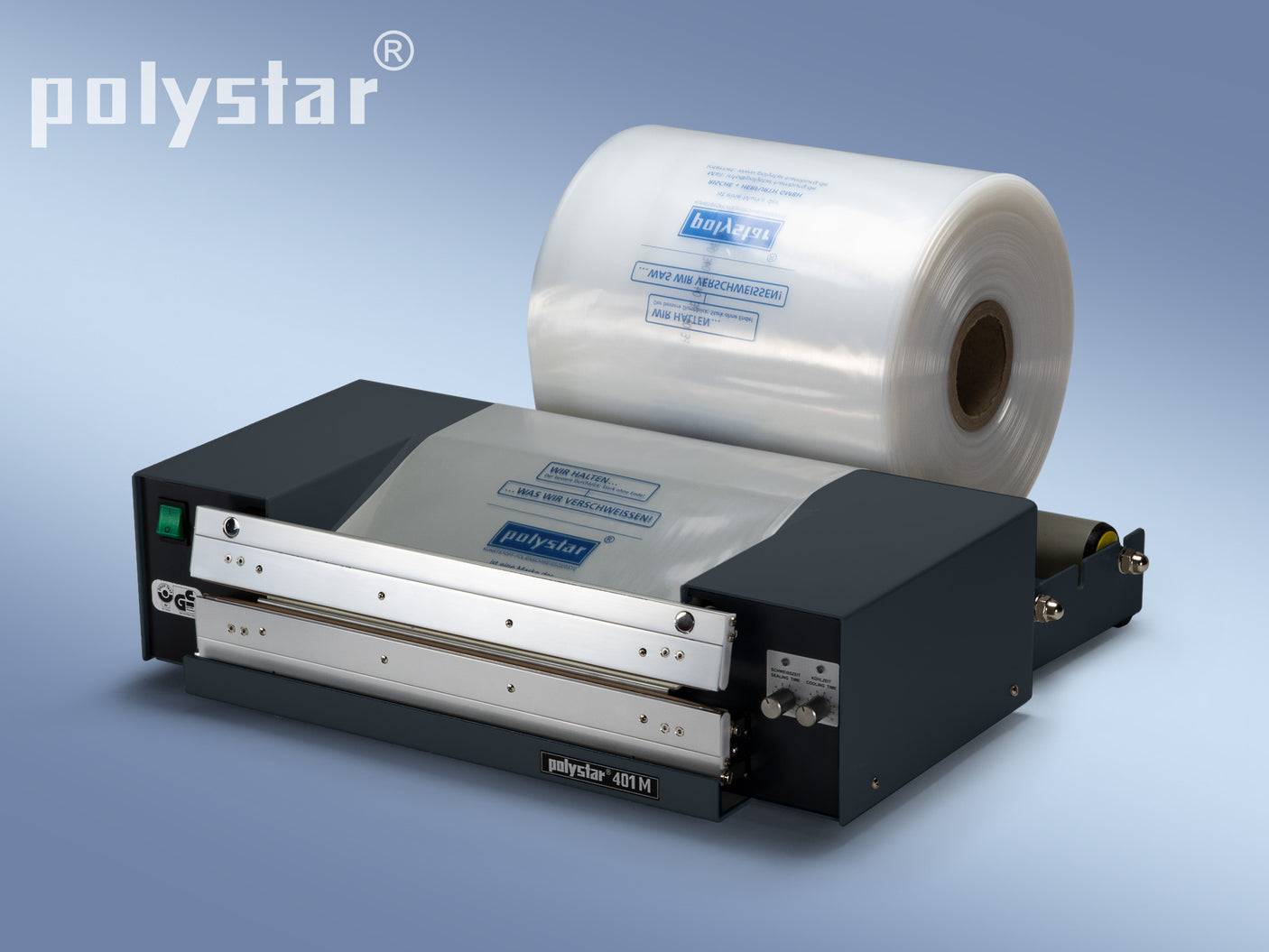 Folienschweißgeräte vertikale Schweißschienen 400 M & 410 M Serie