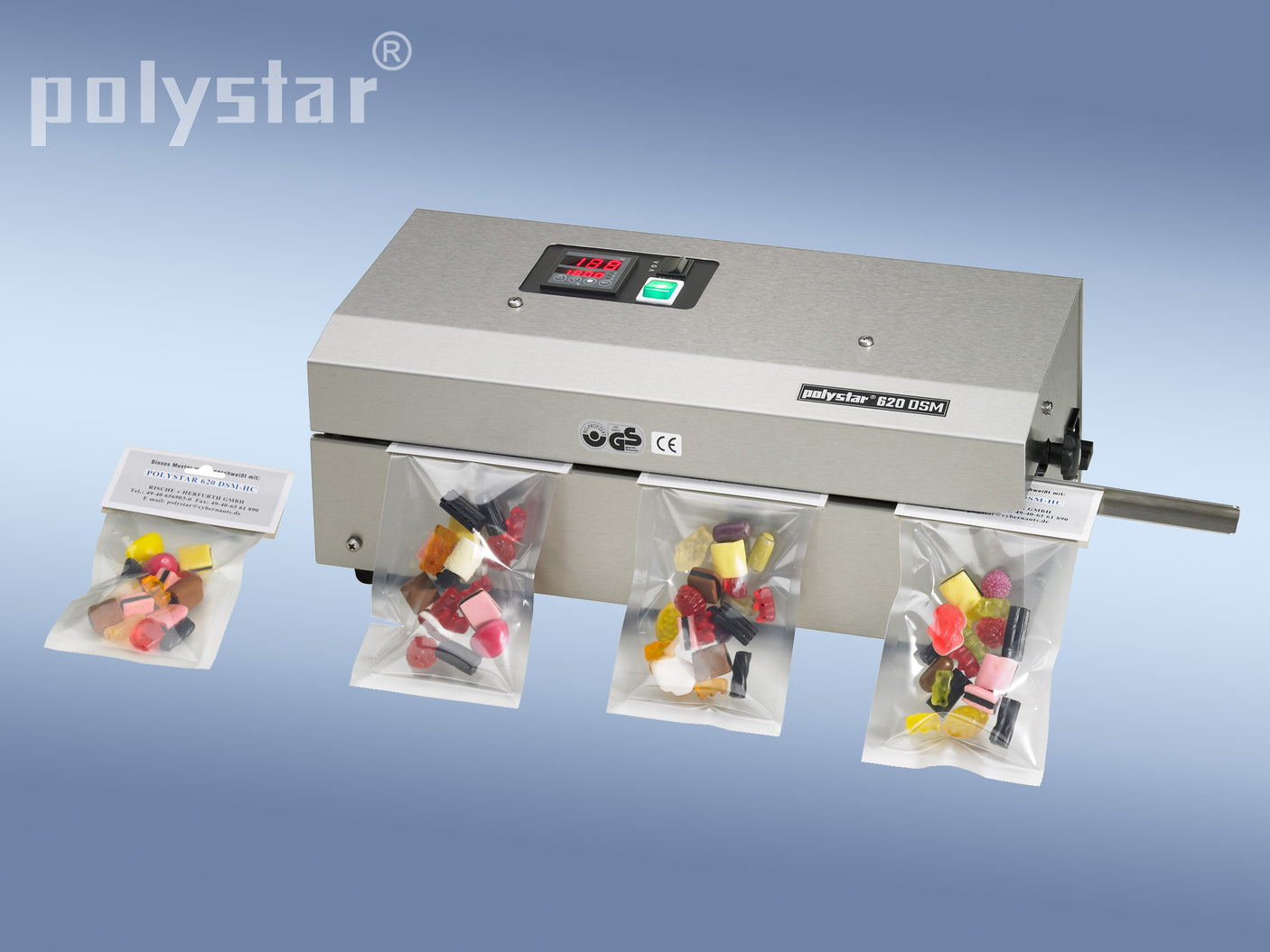 Durchlauf-Schweißmaschine für Verbundfolien 620 DSM