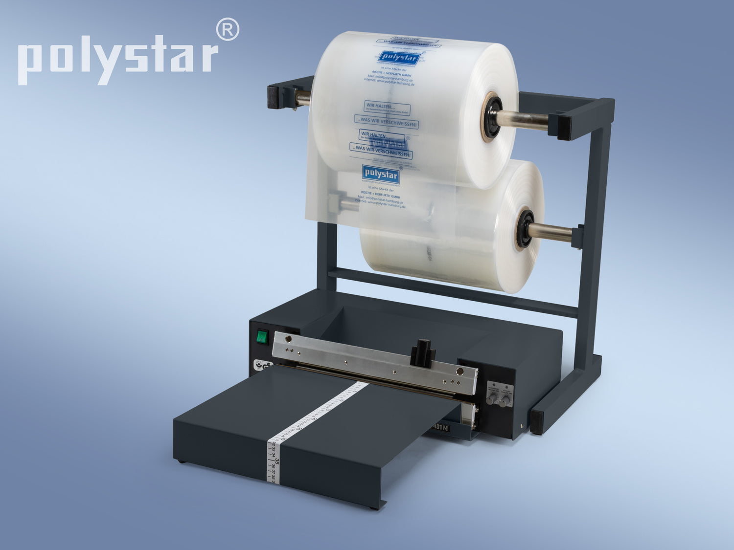 Folienschweißgeräte vertikale Schweißschienen 400 M & 410 M Serie