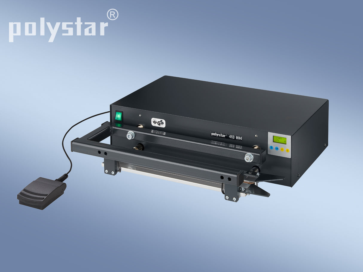 Foil sealing machines, horizontal sealing rails 400 HM &amp; 410 HM series